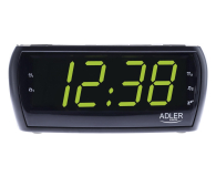 Radioodtwarzacz Adler AD1121 Radio, Wyświetlacz LED, Czarny
